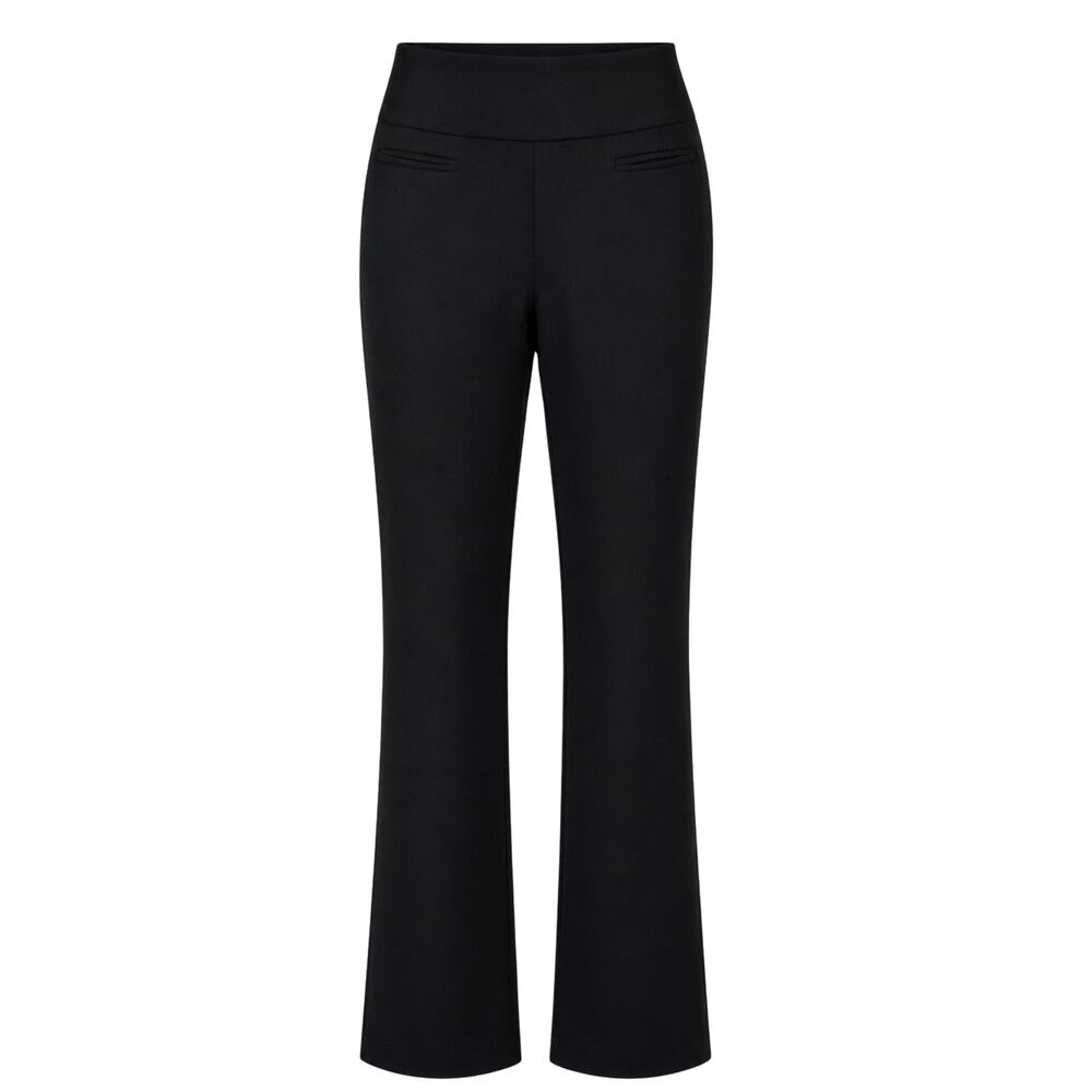 Apt. 9 Women's Black Pants Sz 4 Uniform Slacks Straight Leg